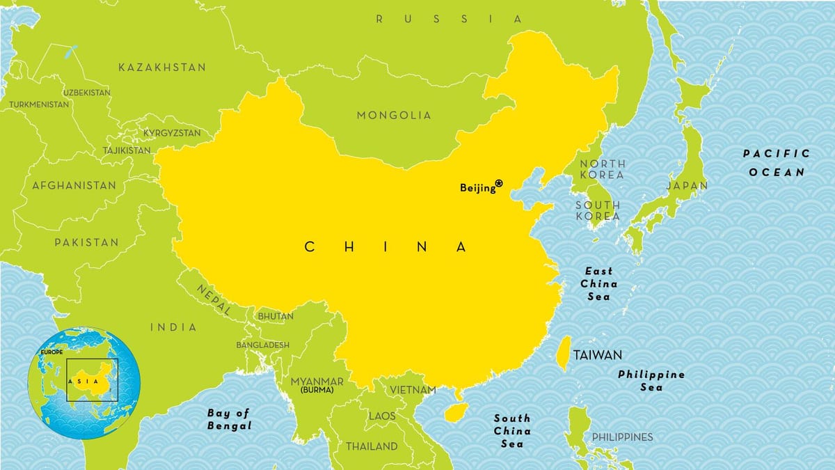 China harta țării
