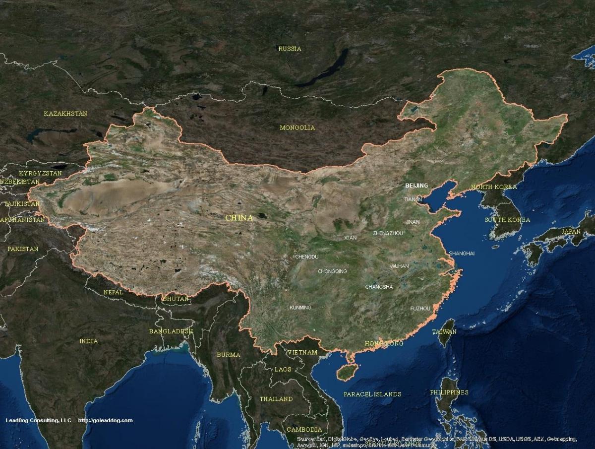 China harta satelit