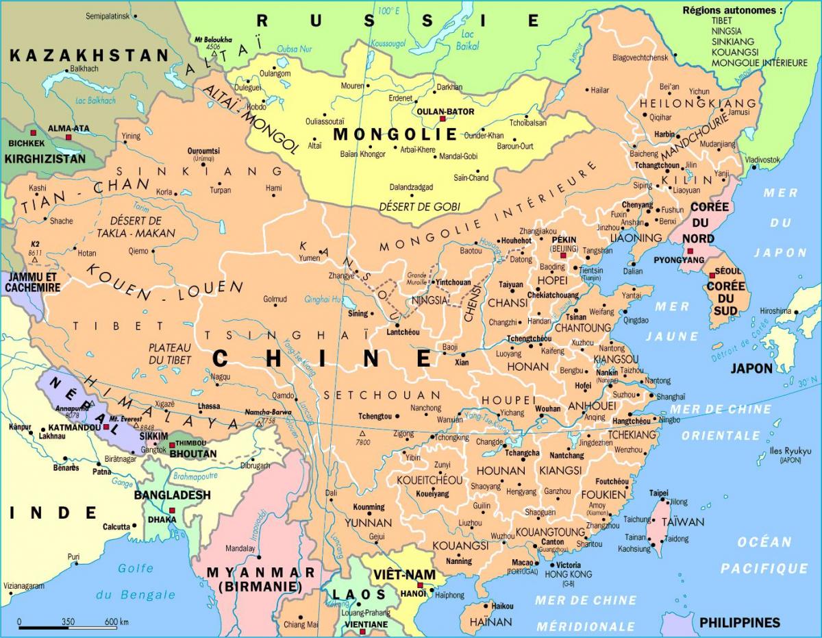 China hartă hd