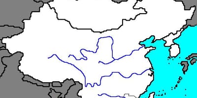 Hartă goală din China antică