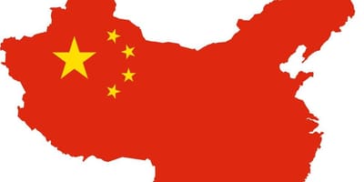 China harta flag