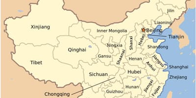 Harta app China