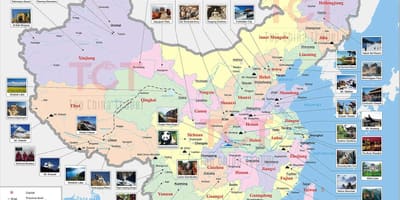Harta China vârf