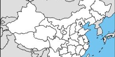 Hartă goală China
