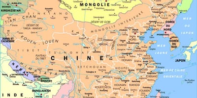 China administrative hartă