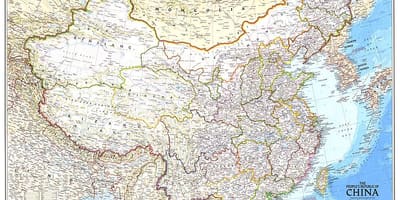 Harta republicii China
